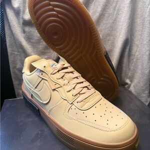 NWB Size 10.5 - Nike Air Force 1 Fontanka Sesame W